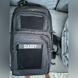 Tactical baby gear backpack